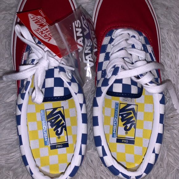 Red / Blue / Yellow Era Pro Vans - Picture 3 of 4